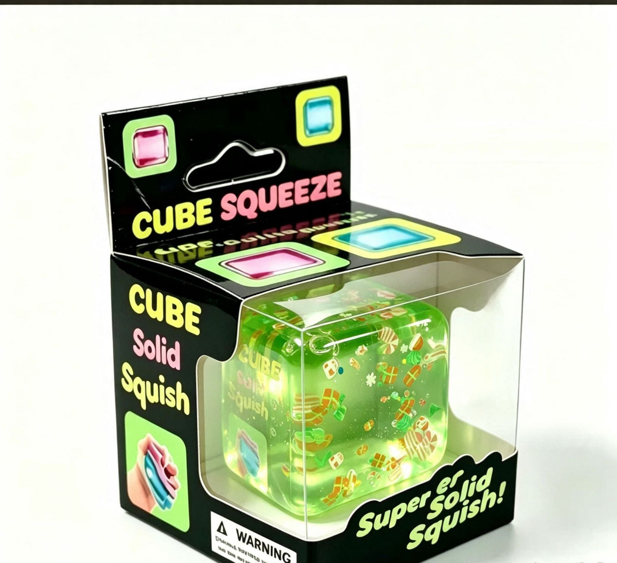 Festive Christmas Snow Globe Squishy stress relief toys