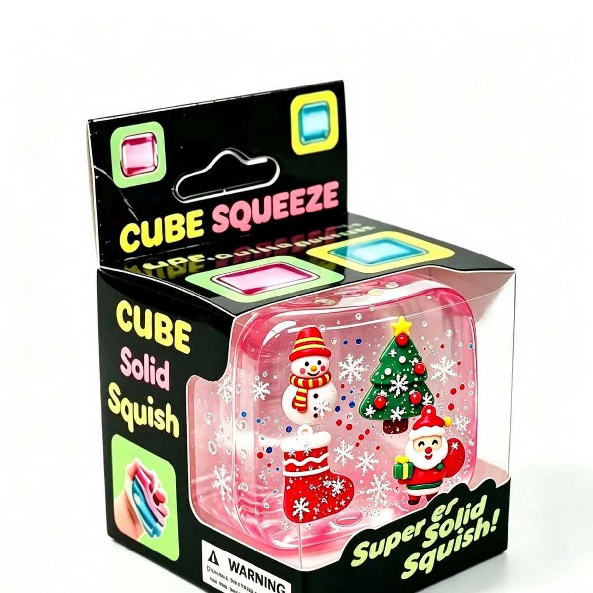Festive Christmas Snow Globe Squishy stress relief toys
