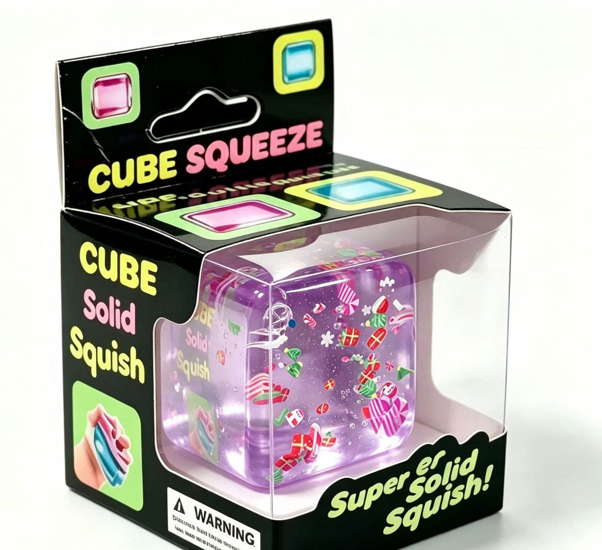 Festive Christmas Snow Globe Squishy stress relief toys