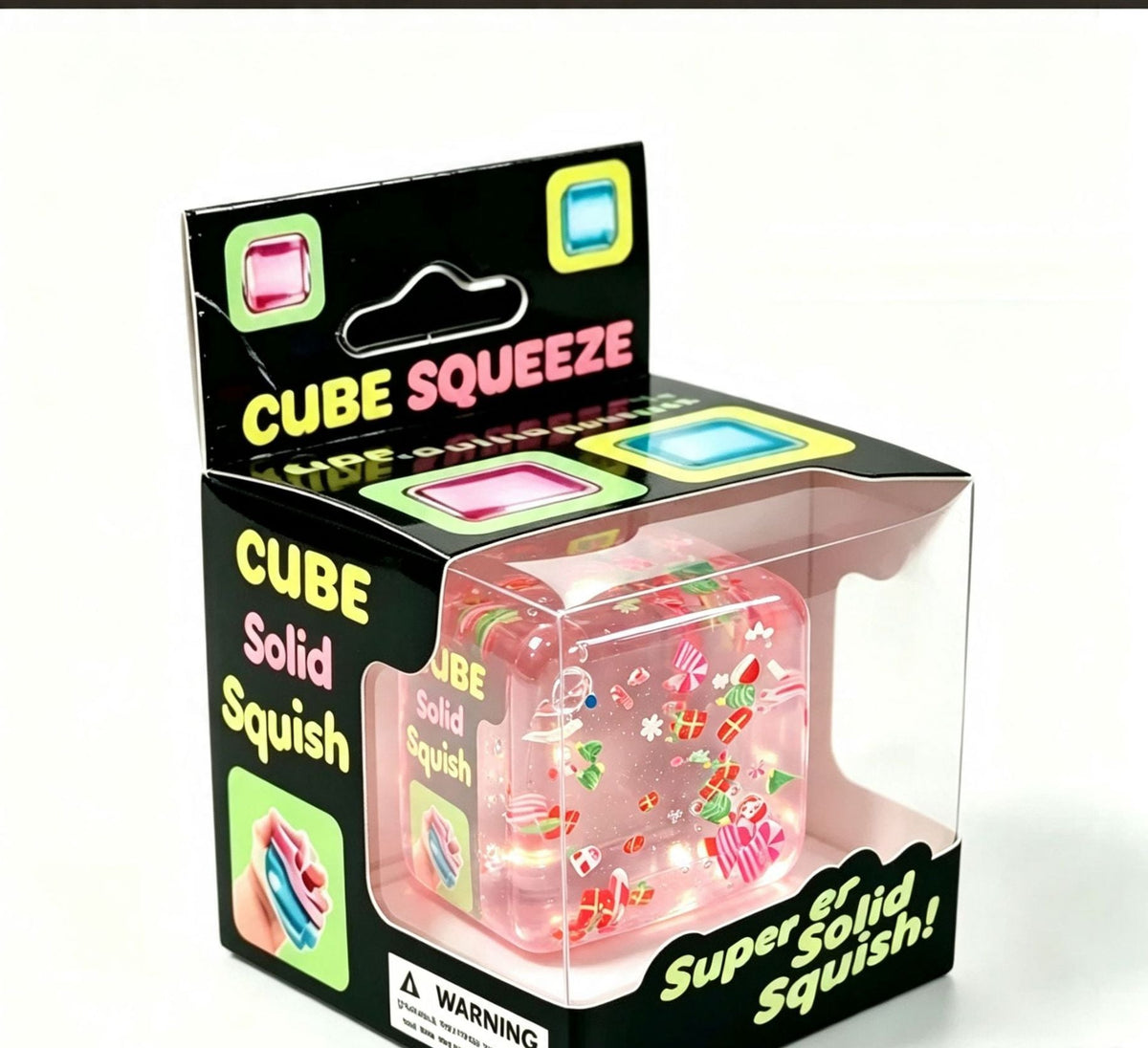 Festive Christmas Snow Globe Squishy stress relief toys