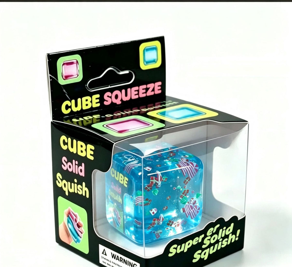 Festive Christmas Snow Globe Squishy stress relief toys