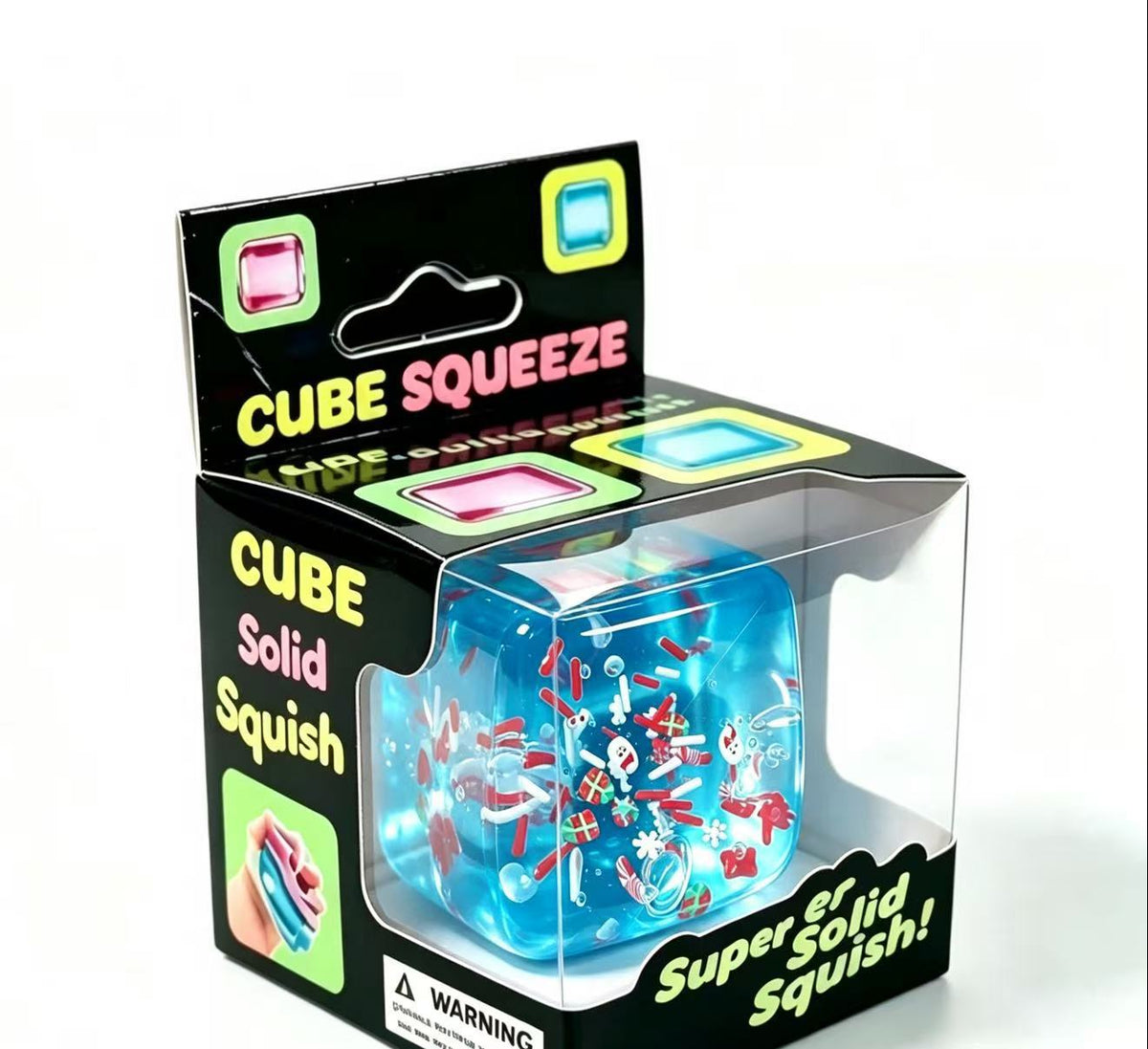 Festive Christmas Snow Globe Squishy stress relief toys