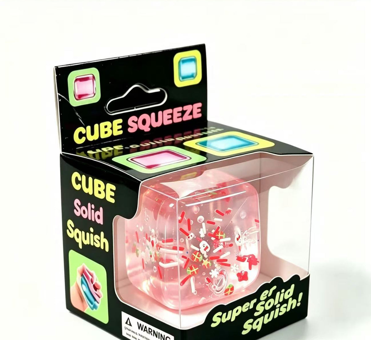 Festive Christmas Snow Globe Squishy stress relief toys